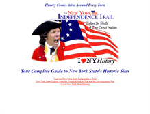 Tablet Screenshot of nyindependencetrail.org